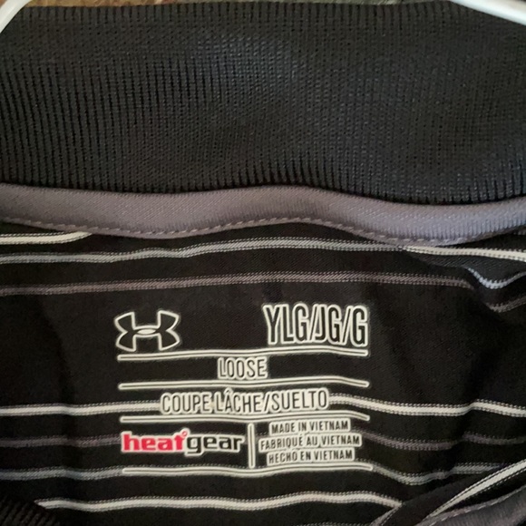 Kids Under Armour striped Polo - Picture 2 of 2